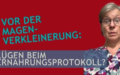 Lügen beim Ernährungsprotokoll?